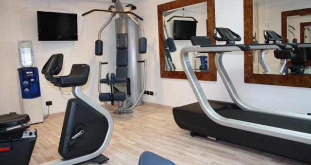 Facilities of the hotel's Fitness Room Rivoli 4-star Rome