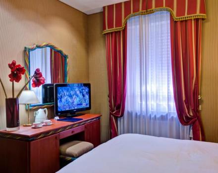 I servizi esclusivi e tutti i comfort a vostra disposizione all'interno delle stanze Superior del Best Western Hotel Rivoli a Roma Parioli.